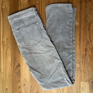 Pilcro and the Letterpress Gray Straight Leg Pants